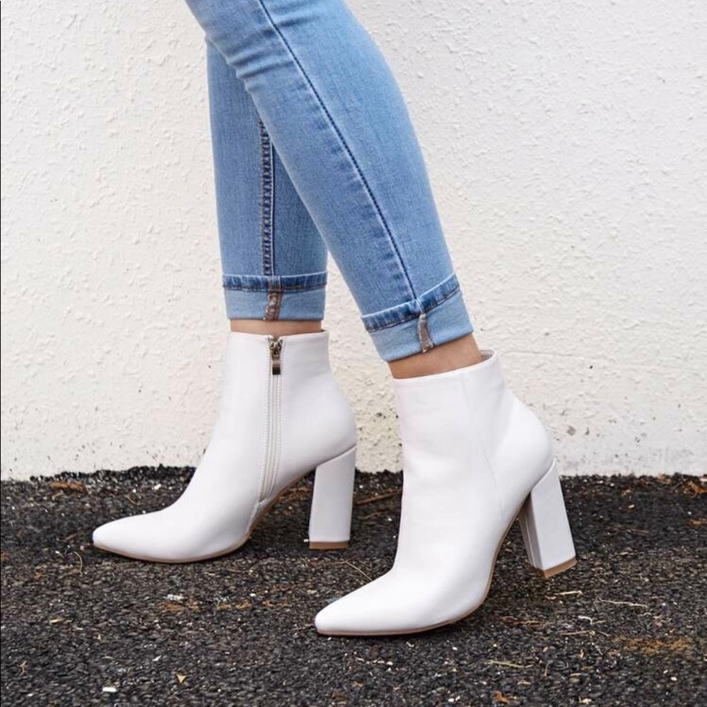 White boots
